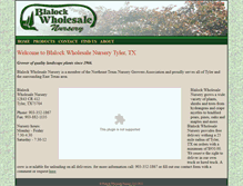 Tablet Screenshot of blalockwholesalenursery.com